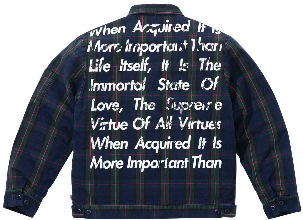 Supreme®/JUNYA WATANABE COMME des GARÇONS MAN Printed Work Jacket view 18